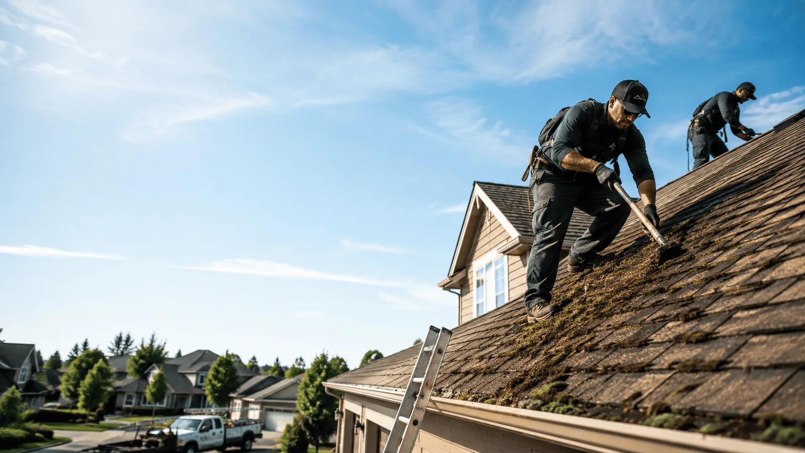 Roof Moss Removal in Lovell, WY near me
